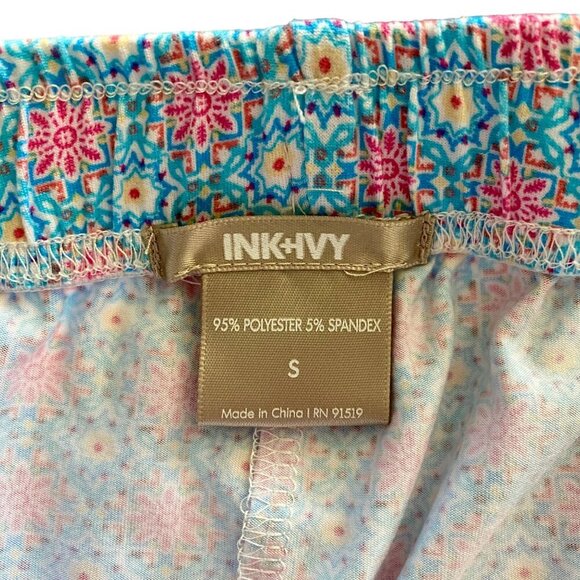 Ink+Ivy Womens Sleepwear Set Women's Small Pink Tank Floral Shorts NEW - Picture 12 of 13